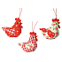 Cloth hen 5 cm for hanging 1 piece