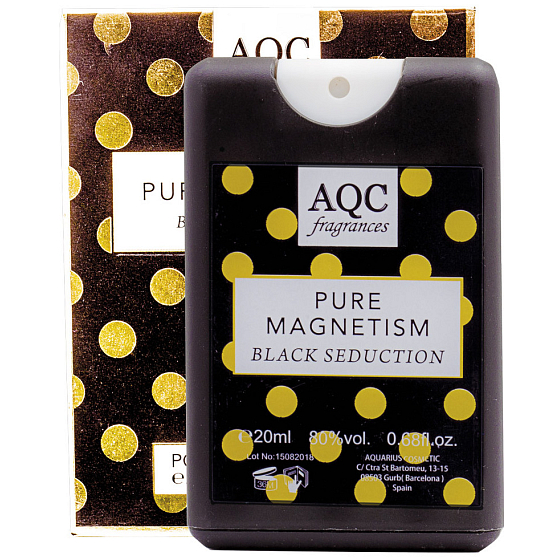 AQC Fragrances Pure Magnetism Black Seduction Eau de Toilette for Women 20 ml