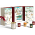 Yankee Candle Advent Calendar Book tealight 12 pieces + votive candle 12 pieces + candlestick, Christmas gift set
