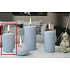 Lima Ice pastel candle light blue cylinder 60 x 90 mm 1 piece
