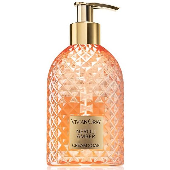 Vivian Gray C Neroli and Amber luxury liquid soap with dispenser 300 ml