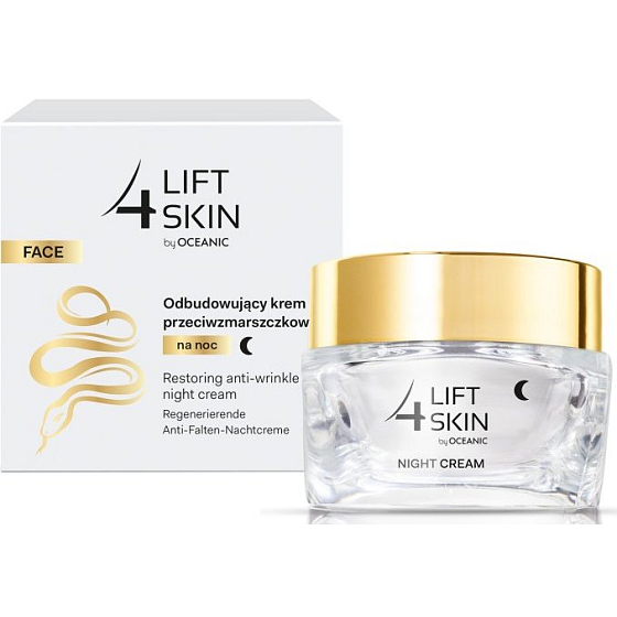 Oceanic Lift4Skin regenerating anti-wrinkle cream for the night 50 ml