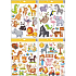Window film without glue animals 30 x 42 cm 1 sheet