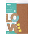 Apli Cork sheets A4 210 x 297 x 2 mm 3 pieces