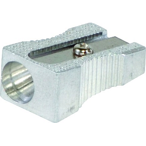 Donau Single sharpener, metal, silver 8 mm