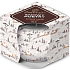 Emocio Dekor Snowy Poetry scented candle glass 70 x 62 mm 85 g