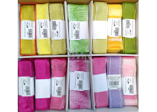 Ditipo Fabric ribbon Flora yellow translucent 3 m x 25 mm