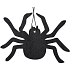 Black wooden spider for hanging 12 x 8,5 cm