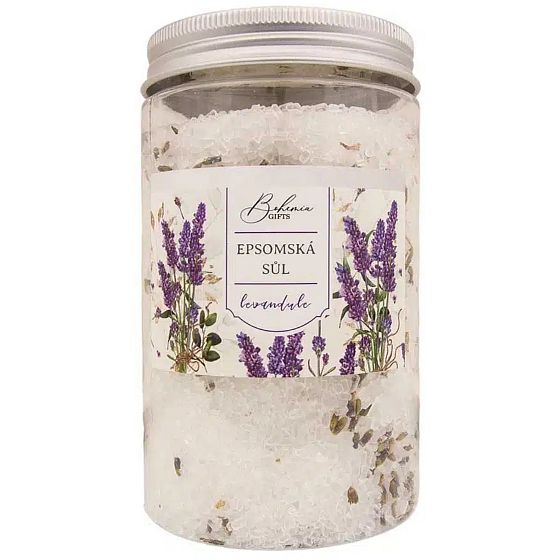 Bohemia Gifts Epsom salt with herbs Lavender 400 g