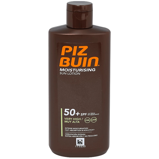 Piz Buin Moisturizing SPF50 Sunscreen Lotion 200 ml