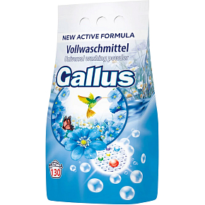 Gallus Universal Laundry Powder, 130 doses, 8.45 kg