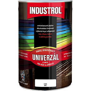 Industrol S2013 universal gloss top coat for metal and wood, 1000 white, 4 l Industrol S2013 universal gloss top coat for metal and wood, 1000 white, 4 l