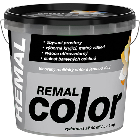 REMAL Color wall paint 150 Platinum, 5+1 kg