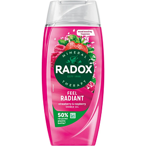 Radox Feel Radiant shower gel for women 225 ml