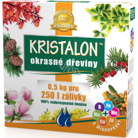 Agro Kristalon Ornamental woody plant universal fertilizer 0.5 kg for 250 l of watering