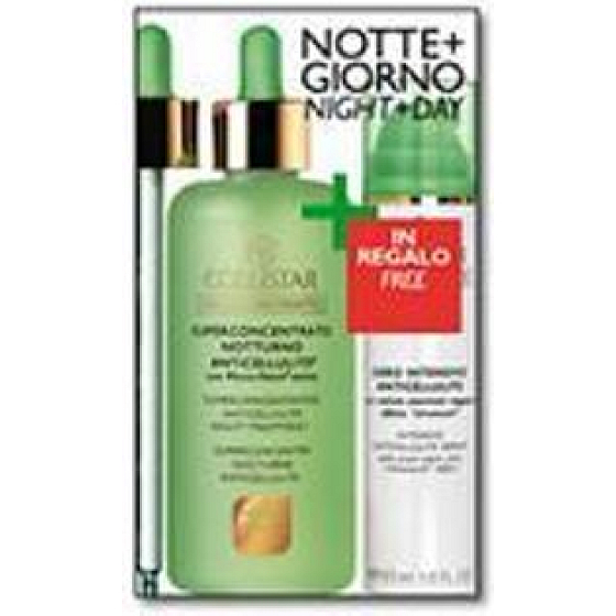 Collistar Superconcentrated Night Treatment 200 ml + Siero Intensivo Anticellulite Intensive Anti-Cellulite Serum 50 ml, cosmetic set