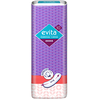 Evita Normal Long, women's pads, 10 pcs