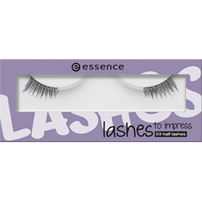 Essence Lashes To Impress false eyelashes 03 Half Lashes 1 pair