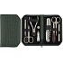 Dup Manicure Mário imitation leather 8 piece Green with design step for men pattern 230402-253