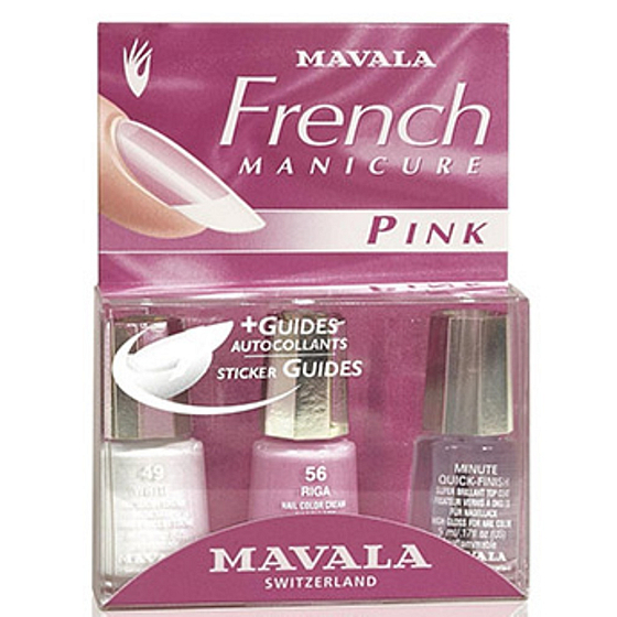 Mavala French Manicure Pink french manicure nail polish 3 x 5 ml
