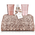 Baylis & Harding Jojoba, Silk and Almond Oil shower gel 100 ml + hand and body lotion 100 ml + body spray 100 ml + pink sequin handbag, cosmetic set