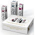 Regina Retro Edition II. eye shadows fat shade gray-blue 3.5 g + nail polish dark pink 8 ml + makeup for eyelashes black - refill for mascara 5.8 g, cosmetic set