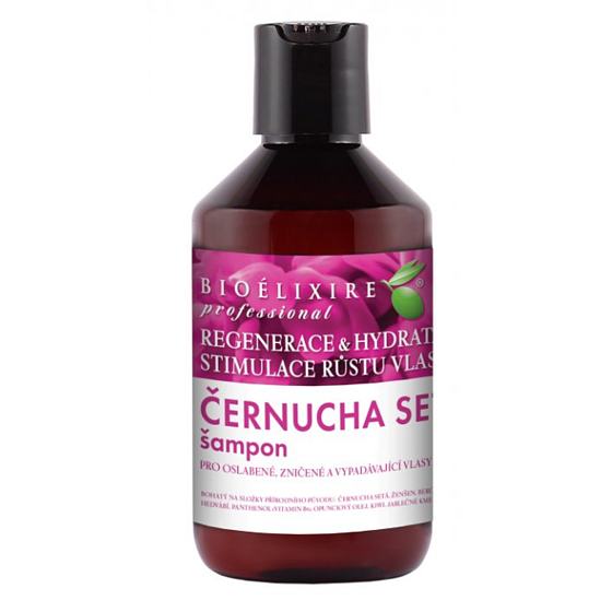 Bioelixire Černucha Sows shampoo for hair weak, damaged, falling out 300 ml