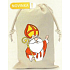 Nekupto Fabric bag of St. Nicholas St. Nicholas white 220 x 320 mm