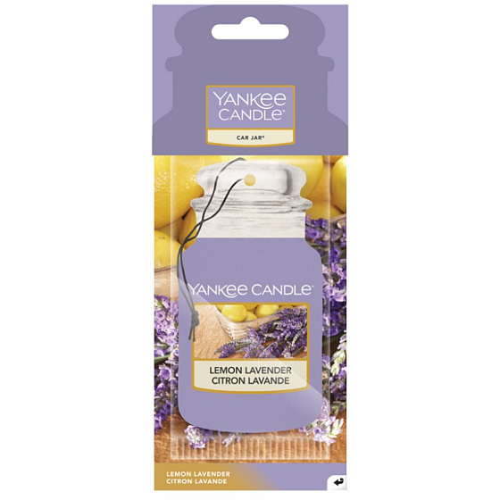 Yankee Candle Lemon Lavender - Lemon and lavender scented car tag paper 12 g