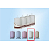Lima Frosty white candle cylinder 40 x 70 mm 4 pieces