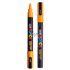 Posca Universal acrylic marker 0,9 - 1,3 mm Bright yellow PC-3M