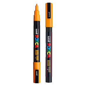 Posca Universal acrylic marker 0,9 - 1,3 mm Bright yellow PC-3M