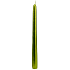 Emocio Metal olive conical candle 22 x 240 mm