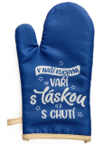 Albi Handkerchief with dedication Our kitchen 16 x 27 cm
