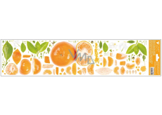 Window film Fruit tangerine 64 x 15 cm