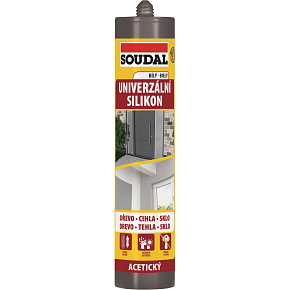 Soudal universal silicone, white, 280 ml