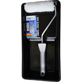 BARVY A LAKY HOSTIVAŘ Vinyl Painting Roller with Holder and Tray, 100 mm