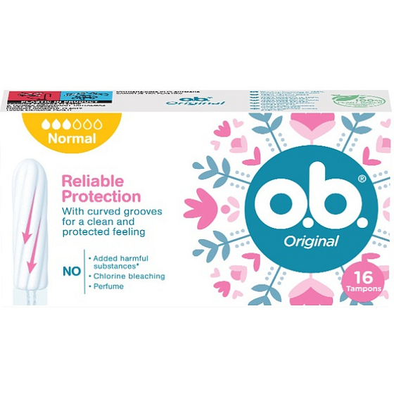 o.b. Original tampons normal, 16 pcs