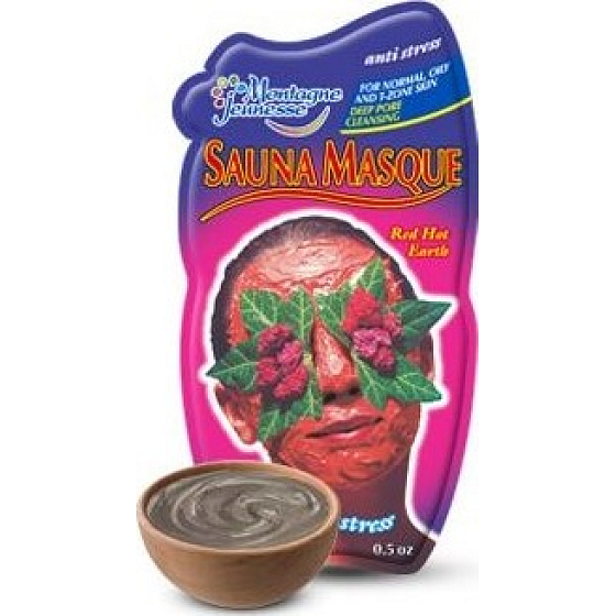 Montagne Jeunesse Red Hot Earth sauna face mask 15 g