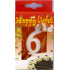 Happy light Cake Candle Number 6 in a Box