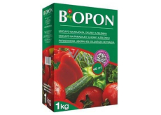 Biopon Rajčata, okurky a zeleninu hnojivo 1 kg