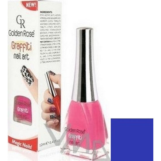 Golden Rose Graffiti Nail Art crackling nail polish shade 19 12 ml