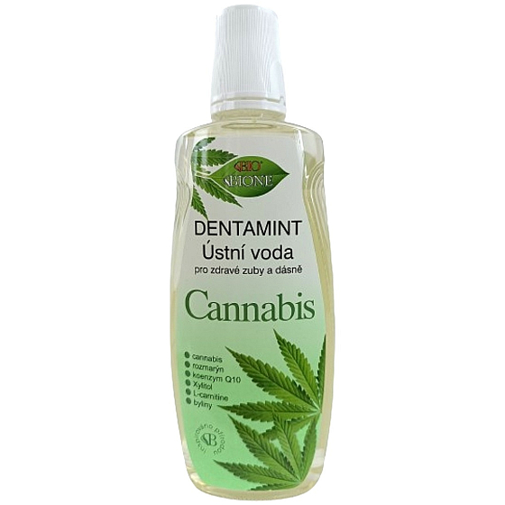 Bione Cosmetics Dentamint Cannabis Mouthwash 500 ml