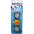 Akolade Superblock Blue WC block into the 3 x 50 g tank