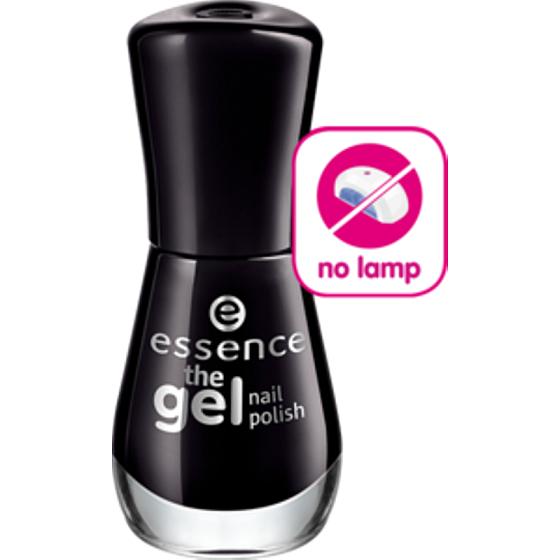 Essence Gel Nail Nail Polish 46 black is back 8 ml