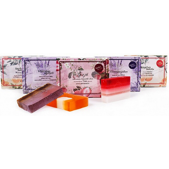 Albi Orange soap in a box