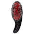 Olivia Garden The Kidney Brush Care & Style Black Combination Brush with Combined, Nylon and Natural Forging Bristles