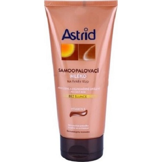 Astrid Self-tanning milk for face and body 200 ml