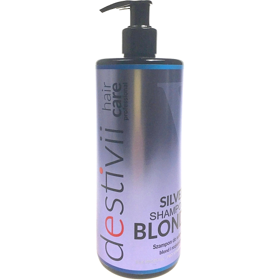 Professional Hair Care Destivii Silver Blond Shampoo for Blonde Hair 500 ml