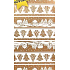 Nekupto Cellophane bag 20 x 35 cm Christmas gold
